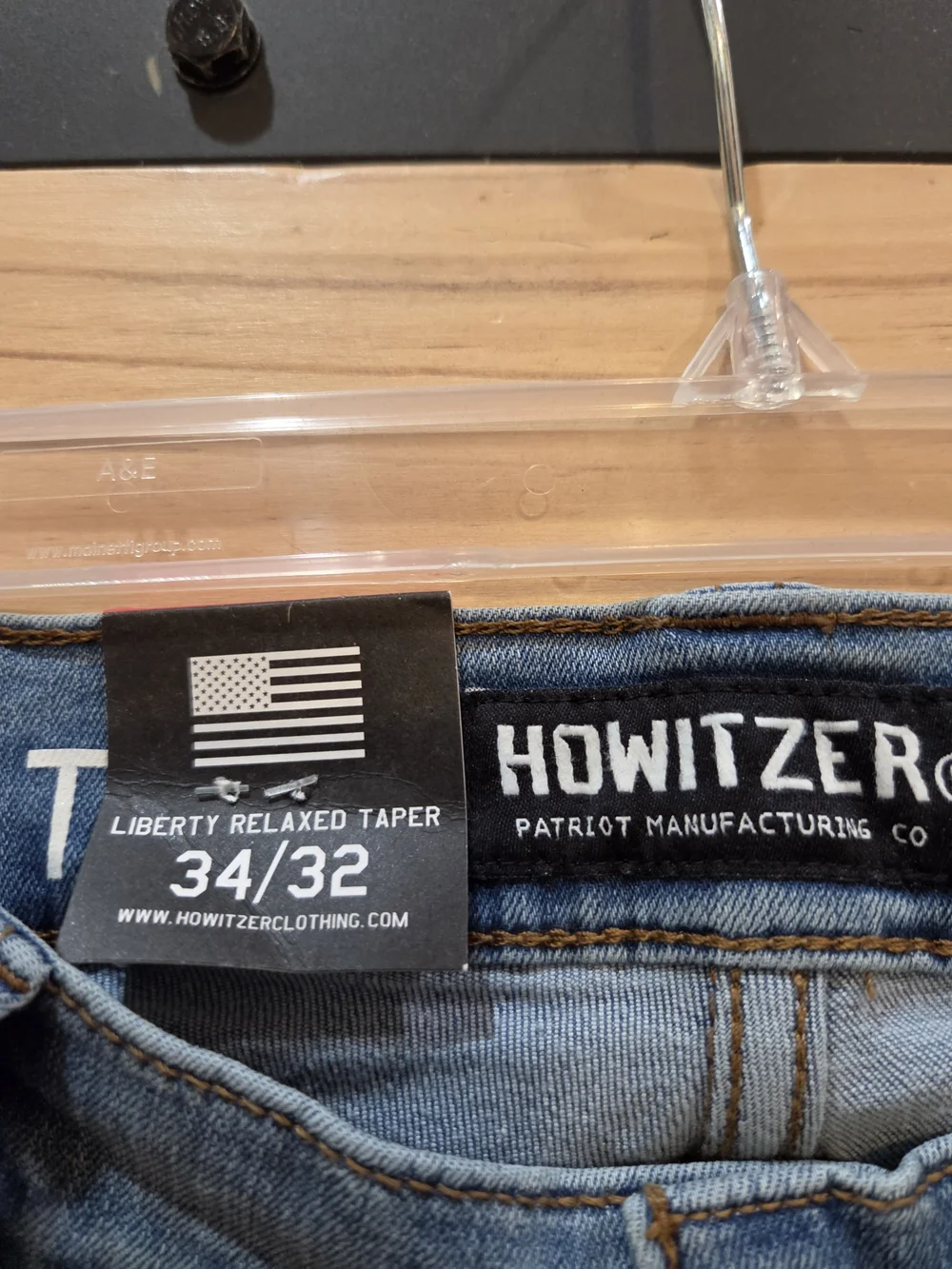 NWT | Howitzer Liberty Relaxed Taper Distressed Tactical Jeans | 34×32